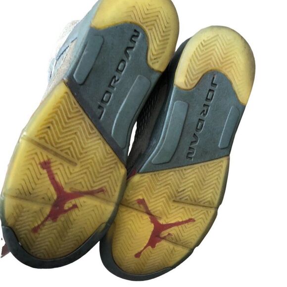 RARE 2017 Air Jordan 5 Retro P51 Camo Size 7 - Picture 13 of 16